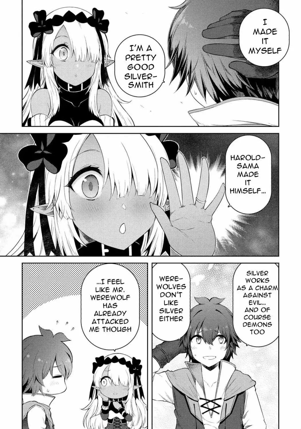 Ie ga Moete Jinsei Dou Demo Yoku Natta kara, Nokotta Nakenashi no Kin de Dark Elf no Dorei o Katta Chapter 11.5 14